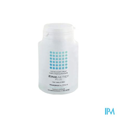 Zink Actief Plus Comp 100 Pharmanutrics 1