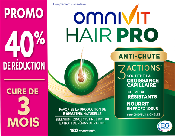 Omnivit Hair Pro Tabl 180 Promo -40% 3