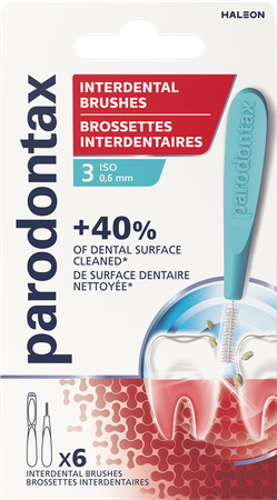 Parodontax Interdental Brushes 0,6mm 6 3