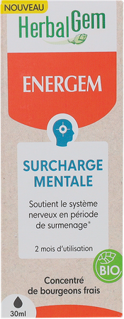 Herbalgem Energem Mentale Overbelasting Drupp.30ml 1