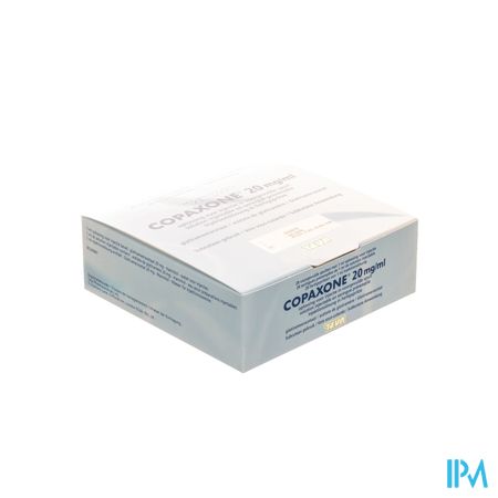 Copaxone 20mg/ml Opl Inj Voorgevulde Spuit 28