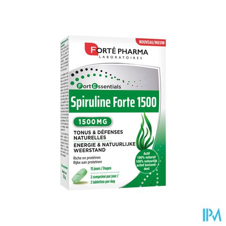 Spiruline 1500 Forte Pharma Comp 30