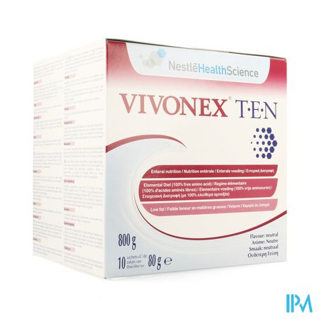 Vivonex Ten Pdr Zakje 10x80g