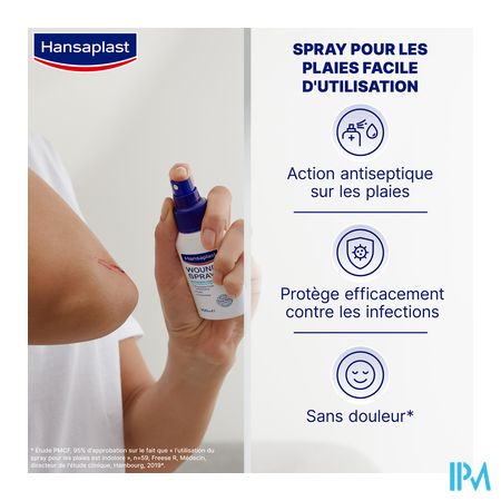 Hansaplast Spray Plaies 100ml 6