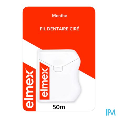 ELMEX® GEWAXTE FLOSDRAAD 50M 4