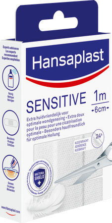 Hansaplast Sensitive 1mx6cm 2