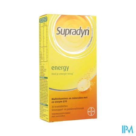 Supradyn Energy Bruistabletten 30 Cfr 4314274