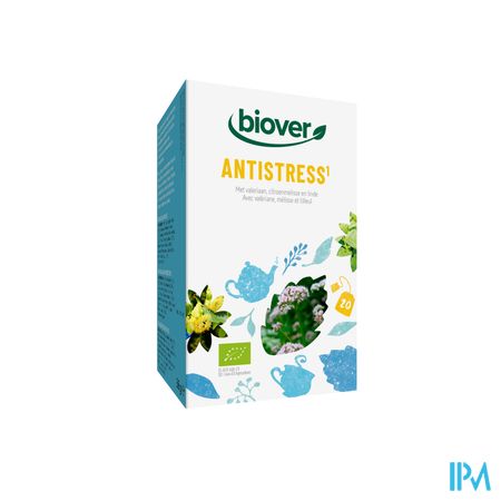 Biover Kruideninfusie Bio A/stress 20x1,8g