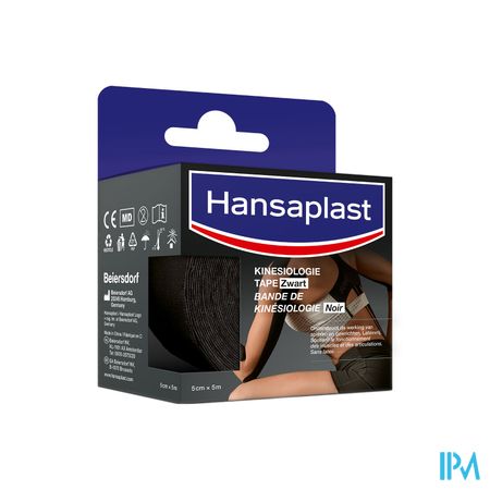 Hansaplast Kinesiologietape Zwart