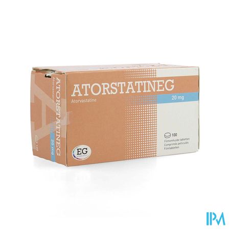 Atorstatineg 20Mg Filmomh Tabl 100