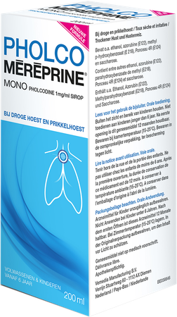 Pholco Mereprine Mono 1mg/ml Siroop 200ml 3
