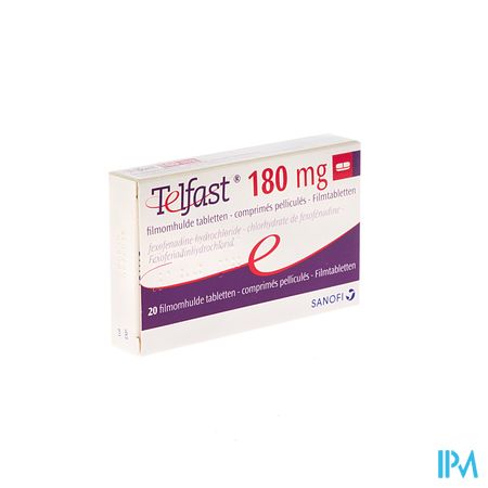 Telfast Tabl 20x180mg