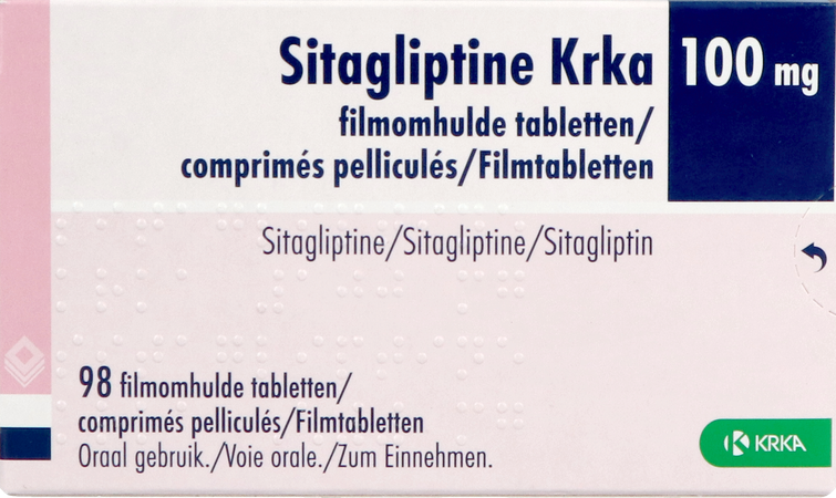 Sitagliptin Krka 100mg Filmomh Tabl 98 2