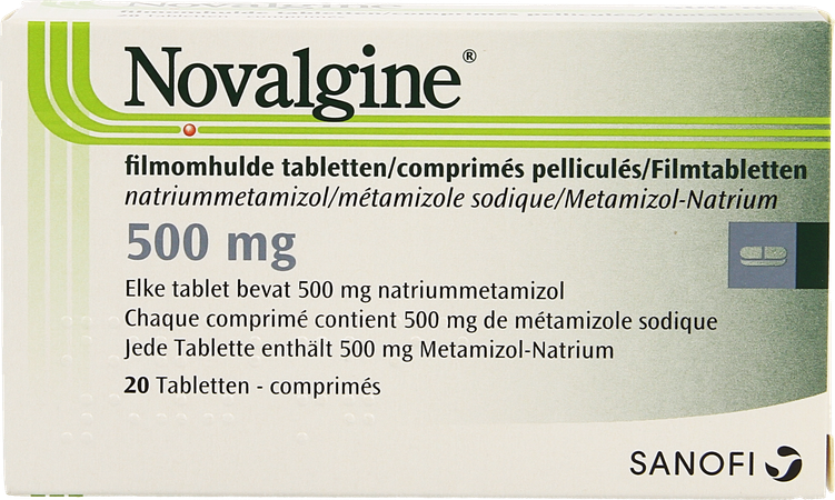 Novalgine Comp. Oblong 20 X 500mg 2