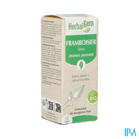 Herbalgem Framboise Bio Spray 15ml