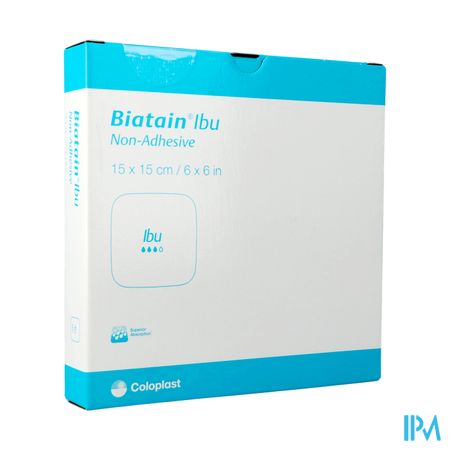 Biatain-ibu Pans N/adh+ibuprof. 15x15,0 5 34115