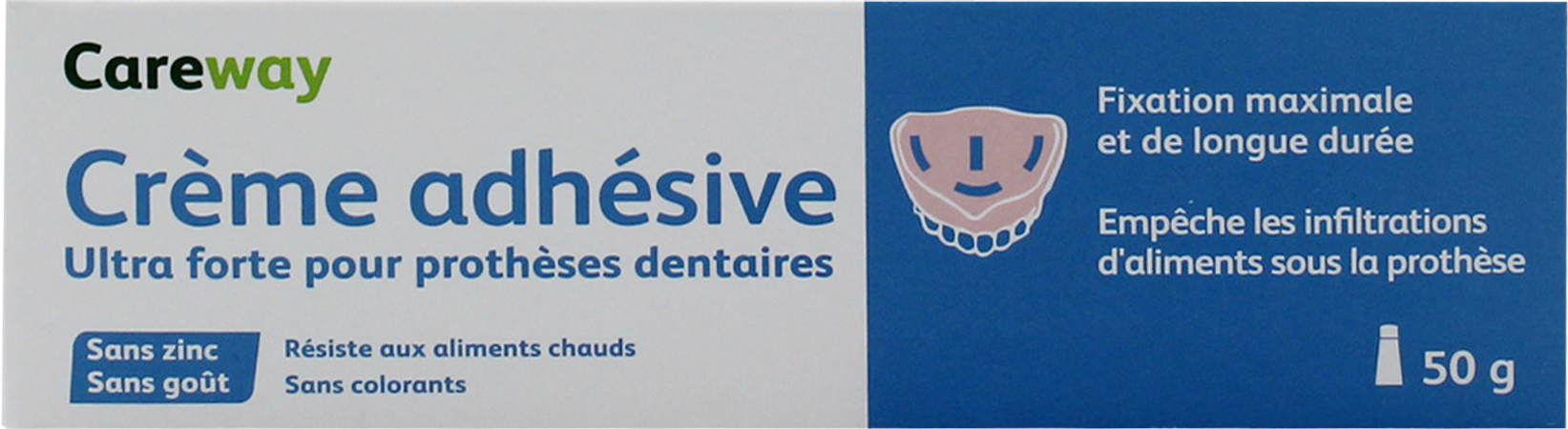 Careway Oral Free Kleefcreme 50g 3