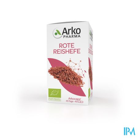Arkocaps Rode Gist Rijst Bio Caps 45 Nf 8