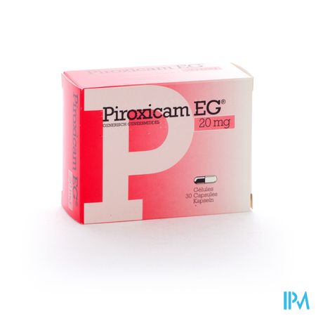 Piroxicam EG Gelules 30X20Mg 1