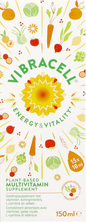 Vibracell Energy&vitality Plant.multiv.15x10ml Nf 4