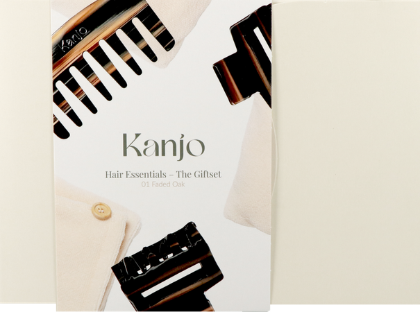 Kanjo Hair Essentials Giftset 01 Faded Oak 3 Prod 1