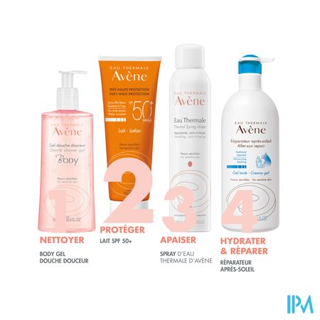 Avene Zon Spf50+ Melk Zeer Hoge Bescherm. 250ml Nf 7