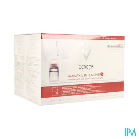 Vichy Dercos Aminexil Clinical 5 Women Amp 42x6ml