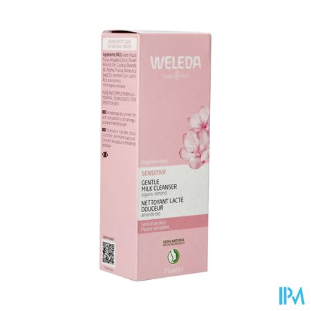 Weleda Sensitive Hydraterende Reinigingsmelk 75ml
