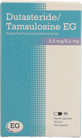 Dutasteride Tamsulosine EG 0,5Mg/0,4Mg Caps  90 1