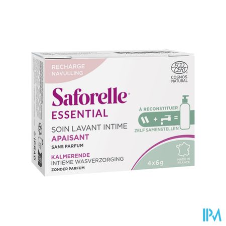 Saforelle Essent.verzach.int.wasopl.pdr Navul.4x6g