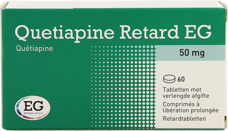 Quetiapine Retard EG 50Mg Verl.Afgifte Tabl  60 1