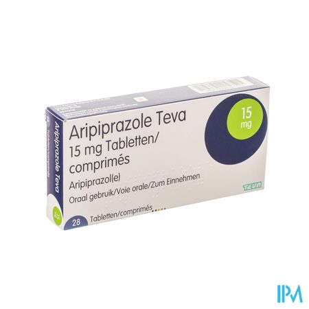 Aripiprazole Teva 15mg Tabl 28 X 15mg