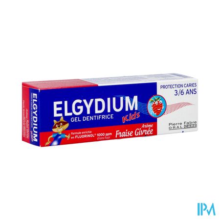 Elgydium Kids Fraise Givree 50ml