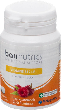 Barinutrics Vitamine B12 If Framboos Kauwtabl 90 2