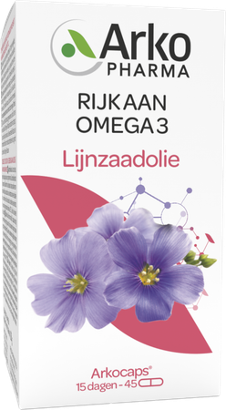 Arkocaps Lijnzaadolie 60 10
