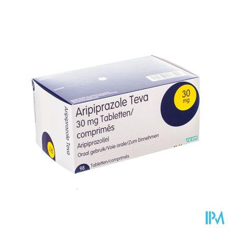 Aripiprazole Teva 30mg Tabl 98 X 30mg 1