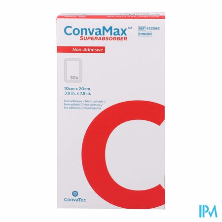 Convamax Superabsorber Non Adhesief 10x20cm 10 2