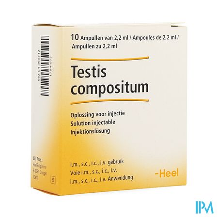 Testis Compositum Ii Amp 10x2,2ml Heel