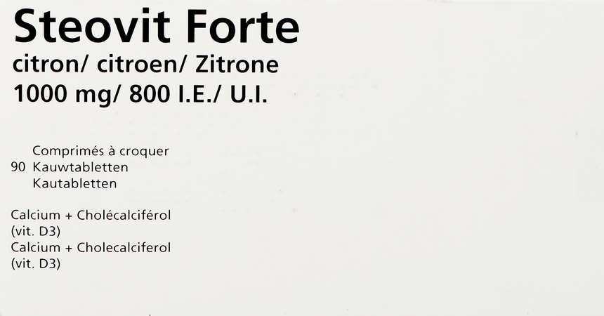 Steovit Forte 1000mg/800ie Orifarm Tablcont 90 Pip 2