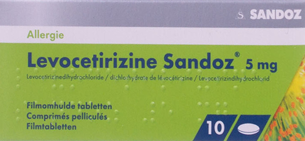 Levocetirizine Sandoz 5mg Comp Enrob. 10 X 5mg 3