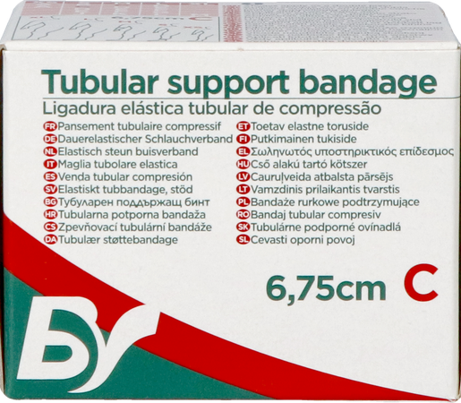 Pharmex Elastisch Buis Steunverband C 6,75cmx1m 2