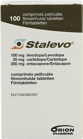 Stalevo 100/25,0/200mg Comp 100x 100mg Pip 1