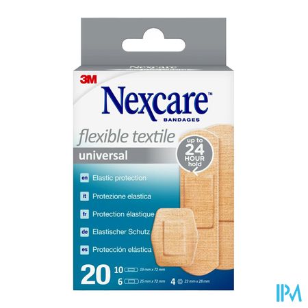 Nexcare 3m Flexible Textile Universal Strips 20 6
