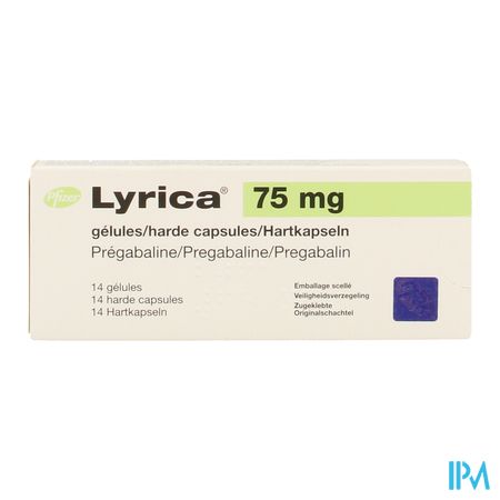 Lyrica 75mg Harde Caps 14 X 75mg 3