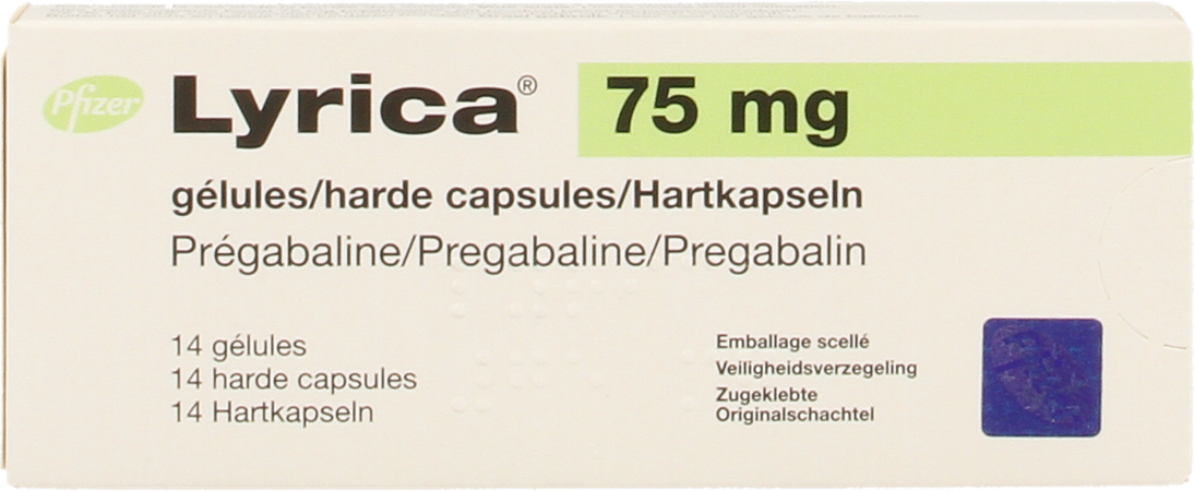 Lyrica 75mg Harde Caps 14 X 75mg 3