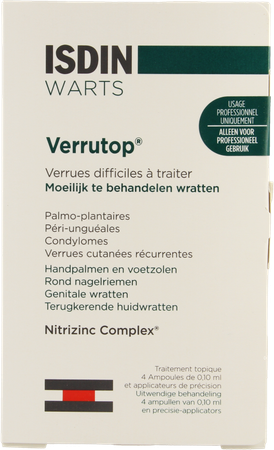 Isdin Verrutop Warts Solution Amp 4x0,1ml 5