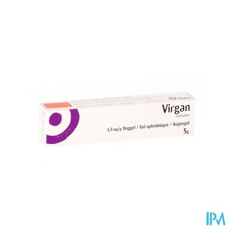 Virgan Gel Ophtalmique/ Ooggel 5g