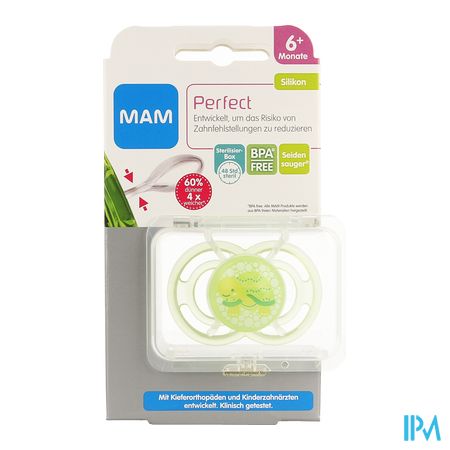 Mam Fopspeen Perfect +6m Unisex 1