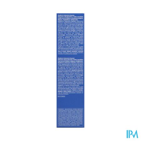 Bioderma Atoderm Intensive Balsem Tube 75ml 1