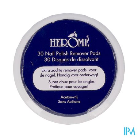 Herome Dissolvant Pads 30 2033